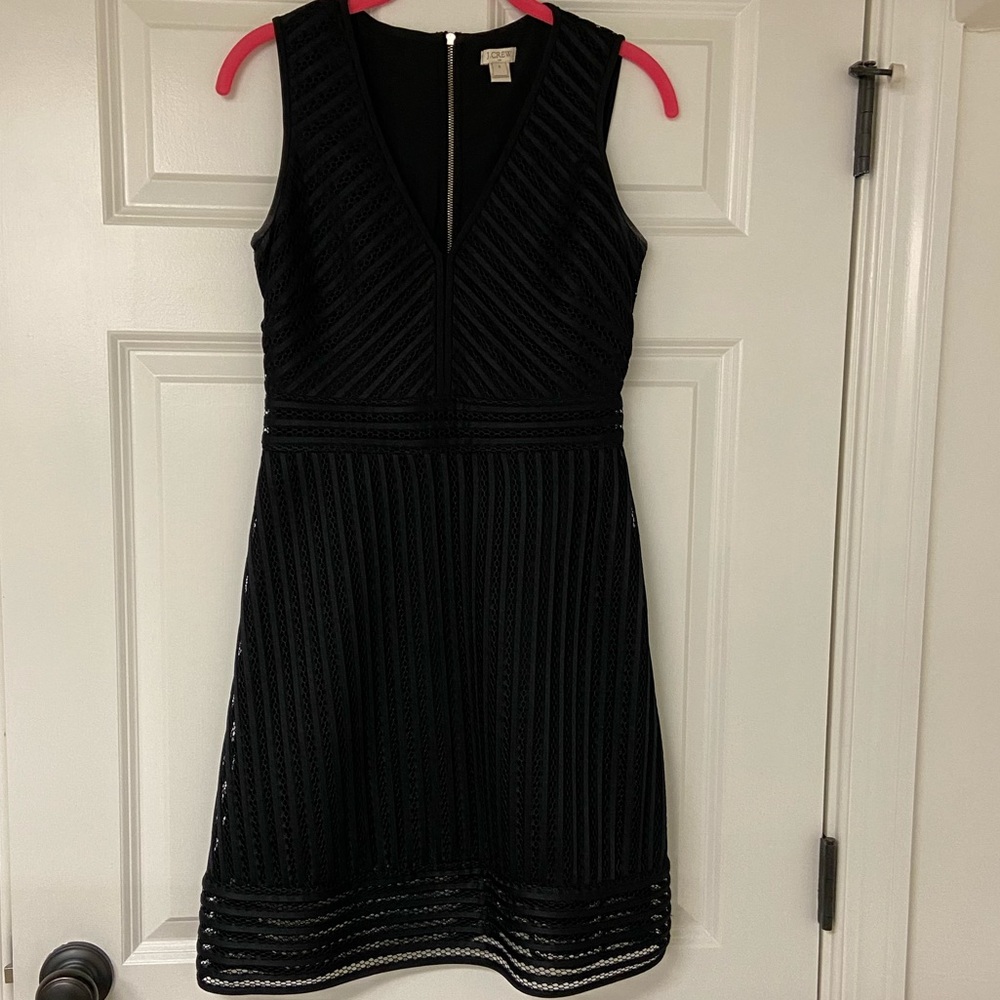 J Crew Factory black dress